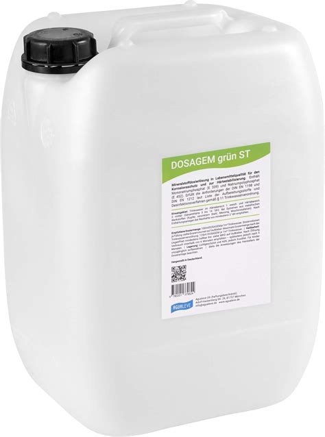 DOSAGEM grün Dosierlösung 20 Liter (Alternative zu Grünbeck .